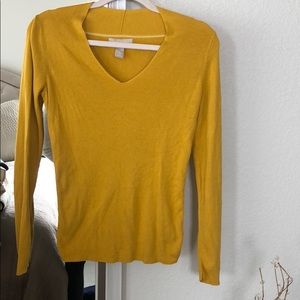 Banana Republic mustard sweater